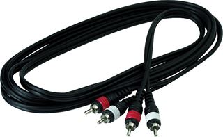 Immagine di ROCKCABLE RCL 20944 D4 Cavo Professionale RCA / RCA 3 metri