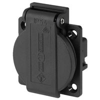 Picture of MONACOR AAC-180JC Presa shuko da pannello con coperchio