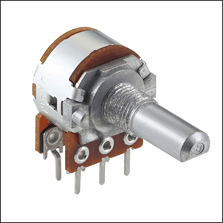 Picture of ALPS RK16312A0B85 Potenziometro stereo 2x10K asse 20mm