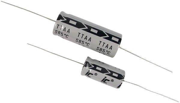 Illinois Capacitor TTA 10uF 350V 12.5x26mm Condensatore