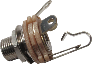 Immagine di Switchcraft SC-L12A ¼" Mono 2 Conduttori punta commutata filettatura LUNGA MADE IN USA