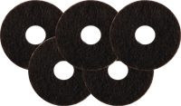 Picture of Washer - 0.25" Inside Diameter, Felt 0.875" (Pkg. 5 pieces)
