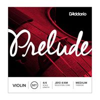 Immagine di D'Addario Prelude Violin Strings 4/4 Medium J810M MUTA DI CORDE PER VIOLINO
