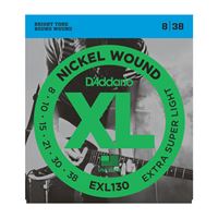 Picture of D'ADDARIO EXL130 Nickel Wound, Extra-Super Light, 8-38