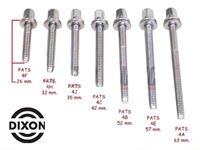 Immagine di DIXON PATS-4B HP CENTURY 810631 - Conf. 10 tiranti con rondella 52mm