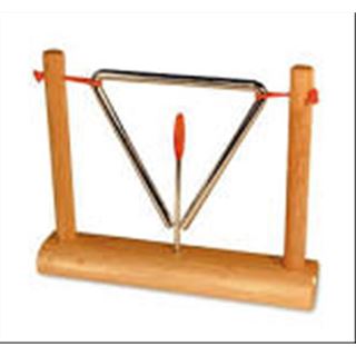 Picture of F406ST  Stand in Legno con Triangolo & Battente 15 cm