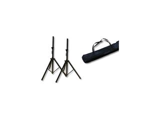 Immagine di ME ALL SOUND ECO031 STATIVO PROFESSIONALE PER CASSE CON BORSA (Coppia)