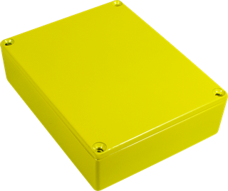 Picture of Chassis Box - Diecast Aluminum, Colored YELLOW