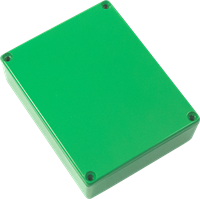 Picture of Chassis Box - Diecast Aluminum, Colored SURF GREEN