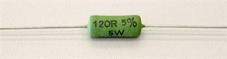 Picture of 270 Ohm / 5 Watt, 5%, per Fender Tweed Deluxe wirewund resistor