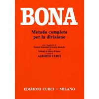 Immagine di BONA - METODO COMPLETO PER LA DIVISIONE - ED. CURCI