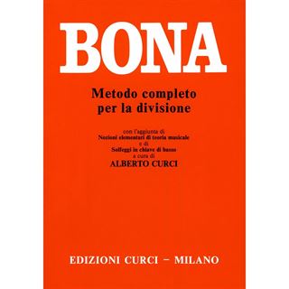 Immagine di BONA - METODO COMPLETO PER LA DIVISIONE - ED. CURCI