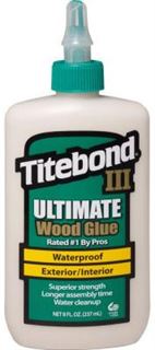 Immagine di Titebond III Ultimate Wood Glue 8 Oz - Colla professionale per legno