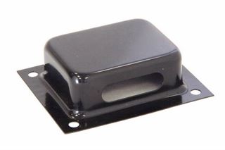 Picture of End bell cover for EI96 high quality black with hole