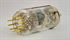 Picture of E188CC / 7308 Mullard UK made, NOS frame grid tube with gold pins