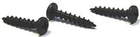 Picture of #8 x 1" Wood Screw, Phillips, Pan Head, Steel, Black Oxide, Full Thread