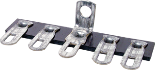 Picture of Terminal Strip - 5 Lug, 3rd Lug Common, Horizontal