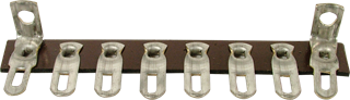 Picture of Terminal Strip - 8 Lug, 1st & 8th Lug Common, Horizontal MADE IN USA