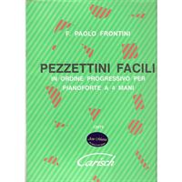 Immagine di F. PAOLO FRONTINI - PEZZETTINI FACILI in ordine progressivo per pianoforte a 4 mani