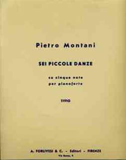 Immagine di P. MONTANI - SEI PICCOLE DANZE su cinque note per pianoforte