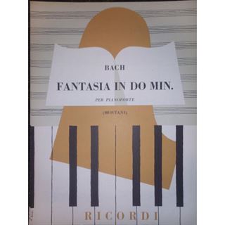 Picture of J. S. Bach - Fantasia in DO minore