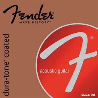 Immagine di Fender Dura-Tone® Coated 80/20 Corde per chitarra acustica L 012