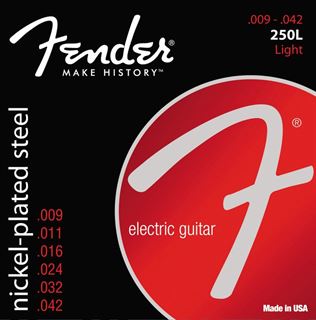 Picture of Fender 250LR Nickel Plated Steel Ball End Electric Guitar Strings