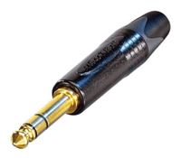 Picture of Neutrik NP3X-B Spinotto telefonico stereo a pipa contatti oro