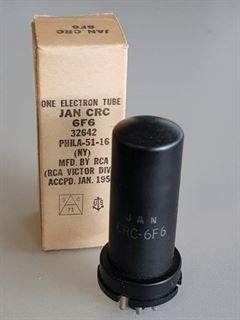 Immagine di 6F6 / 1611 RCA JAN NOS/USA