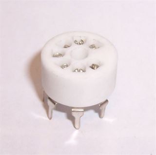 Picture of B7G socket PCB mount