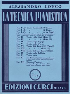 Picture of La tecnica pianistica - Fascicolo 1 Parte C  - Alessandro Longo - Curci