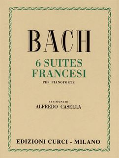Immagine di 6 Suites francesi - Johann Sebastian Bach - Curci