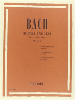 Immagine di Suites inglesi - Johann Sebastian Bach - Ricordi