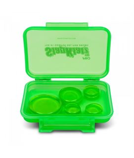 Immagine di SLAPKLATZ PRO AG 10PZ ALIEN GREEN + CASE Set di sordine