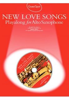 Immagine di Guest Spot Playalong for Alto Saxophone - New Love Songs & CD
