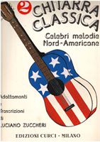 Immagine di CHITARRA CLASSICA - Celebri melodie Nord-americane 2 - Curci