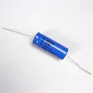 Picture of Sprague Atom 80uF/450V Electrolytics Capacitor