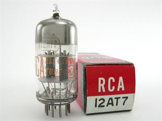 Immagine di 12AT7 / ECC81 RCA NOS MADE IN USA Valvola selezionata