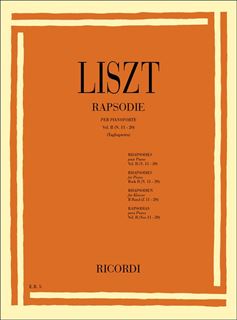 Picture of 19 Rapsodie Ungheresi, 1 Rapsodia Spagnola: Vol II - Franz Liszt - Ricordi