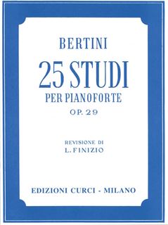 Immagine di 25 Studi op. 29 - Henry Jerome Bertini - Curci