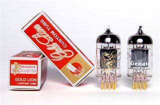 Immagine di Genalex Gold Lion 12AX7/ECC83/B759 Gold Pins