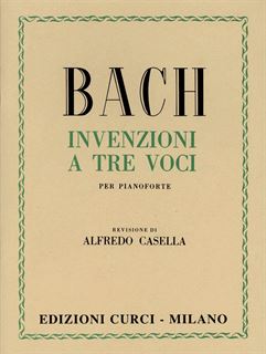 Picture of Invenzioni a tre voci - J. S. Bach - Curci