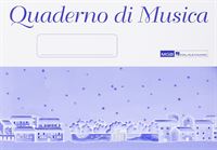 Immagine di Quaderno di musica con 4 pentagrammi grandi - Hal Leonard