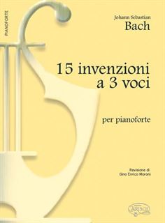 Picture of 15 Invenzioni a 3 Voci, per Pianoforte - J. S. Bach - Carisch