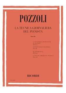 Immagine di Tecnica Giornaliera Del Pianista - E. Pozzoli - Ricordi