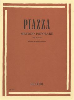 Immagine di Metodo Popolare Per Flauto - I. Piazza - Ricordi