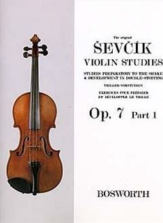 Immagine di The Original Sevcik Violin Studies Op. 7 Part 1 - Otakar Sevcik - Bosworth