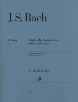 Immagine di Englische Suiten 4-6, BWV 809-811 - J. S. Bach - Urtext