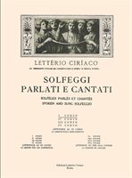 Immagine di Solfeggi cantati e parlati (I corso) Parte prima - Letterio Ciriaco