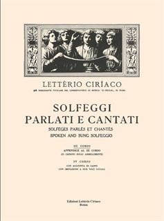 Immagine di Solfeggi cantati e parlati (III corso) - Letterio Ciriaco